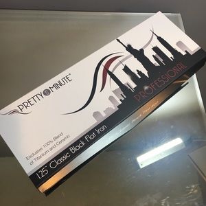 1.25’’ professional hair straightener